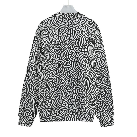 DECO/ART TRIBE Knitted Fleece Jacket
